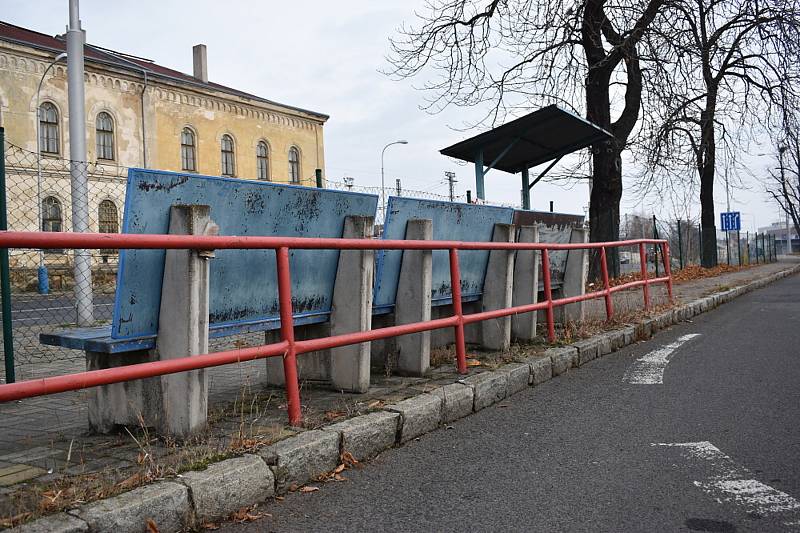 Bývalé autobusové nádraží v Teplicích.