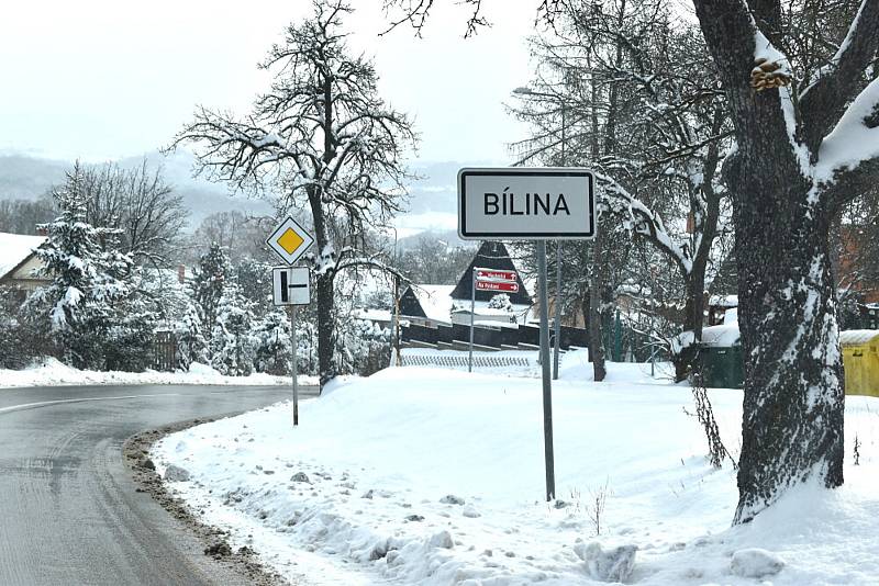 Město Bílina.