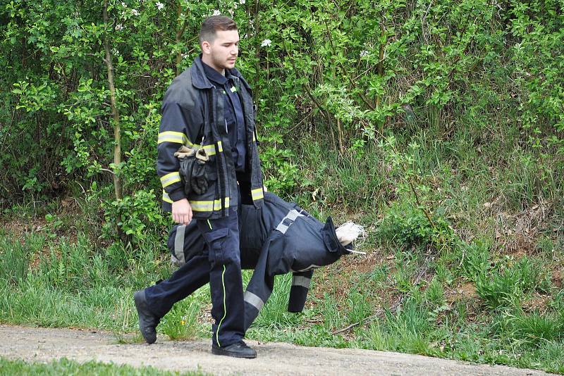 1. ročník memoriálu Jaromíra Honse o železného hasiče v Hostomicích, dětská část.