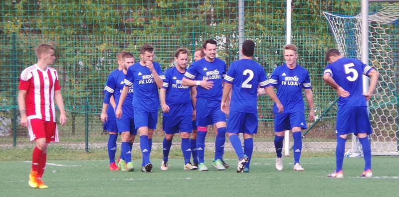 Sokol Srbice - FK Louny 1:2.