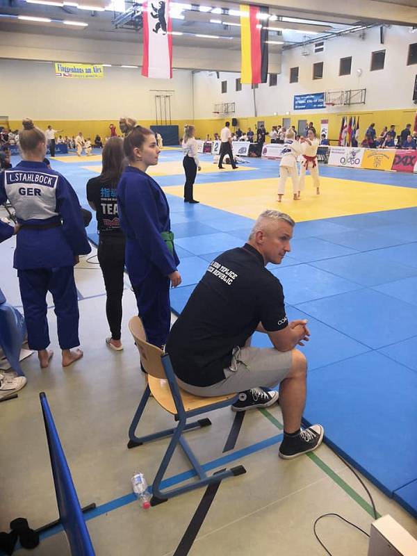 SK Judo Teplice na turnaji v Berlíně