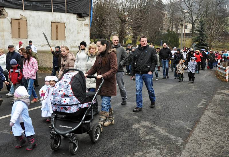 Masopust v Mikulově v Krušných horách