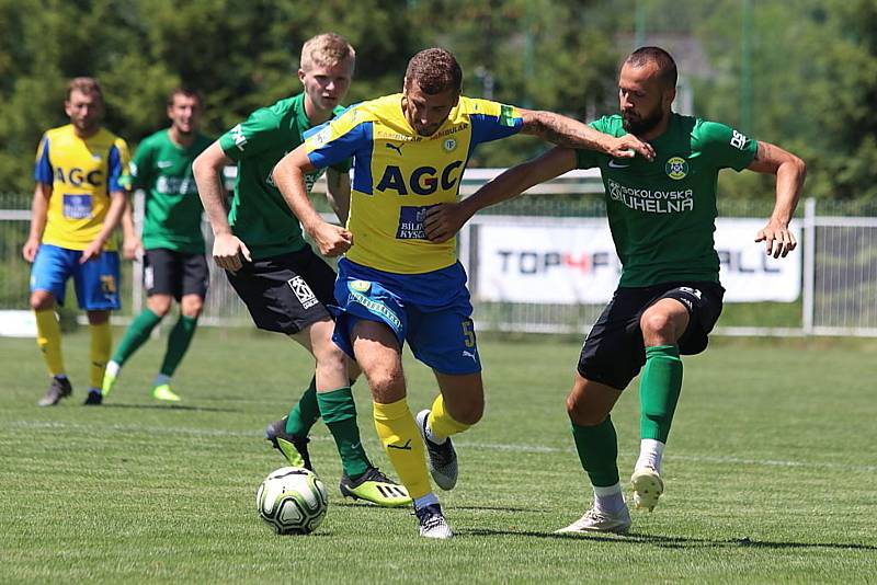 Ve Spořicích na Chomutovsku porazily Teplice v přípravě sokolovský Baník jednoznačně 5:0.