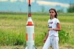 Festival velkých modelů raket se konal v sobotu v Suché 