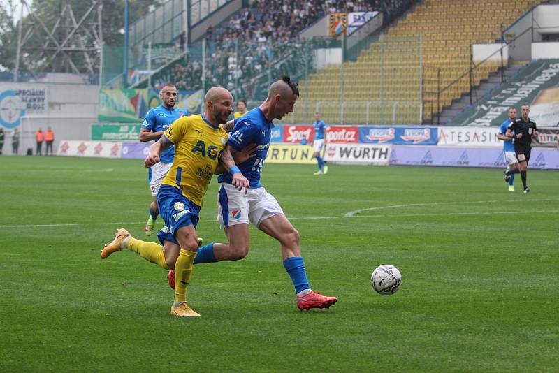 Tepličtí fotbalisté prohráli po reprezentační přestávce s Baníkem Ostrava 1:2