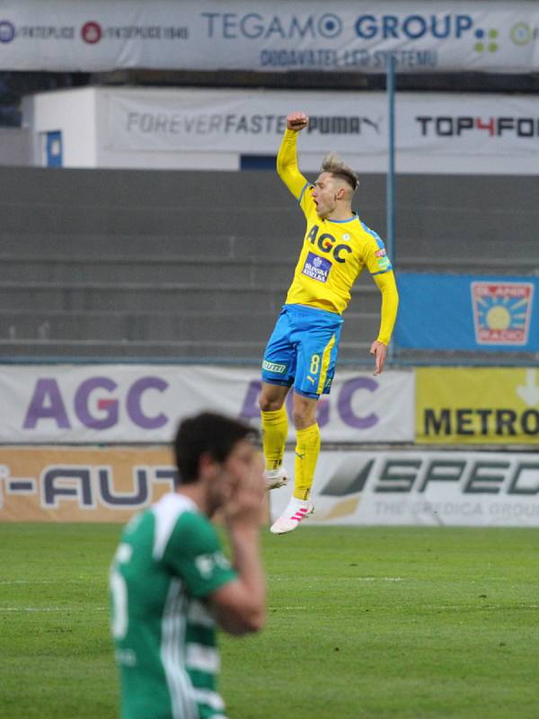 Teplice v 28. kole FORTUNA:LIGY prohrály doma s Bohemians 1:2.