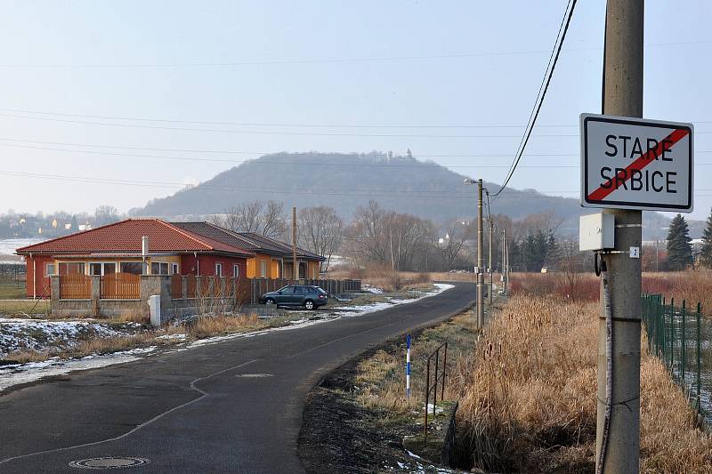 Obec Srbice - lokalita zvaná Staré Srbice.