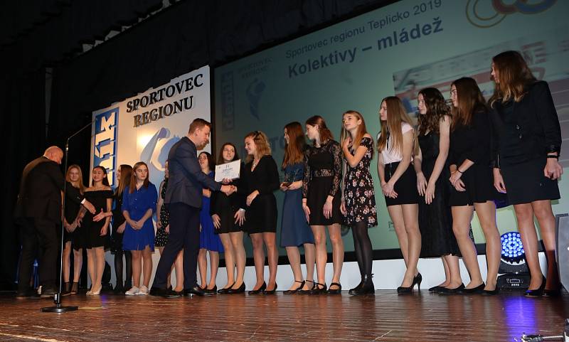 Slavnostní vyhlášení Sportovce regionu za rok 2019 v Teplicích