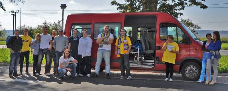 Fanklub na cestě do Olomouce
