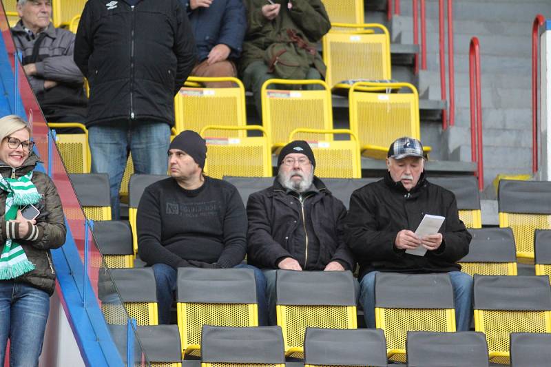 Fanoušci na zápase Teplice - Bohemians