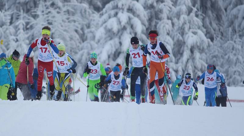 Zimní olympiáda dětí a mládeže - běžecké lyžování