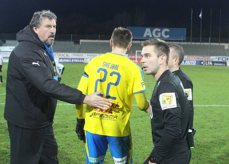 Teplice v posledním domácím utkání roku 2019 porazily Zlín 2:1.