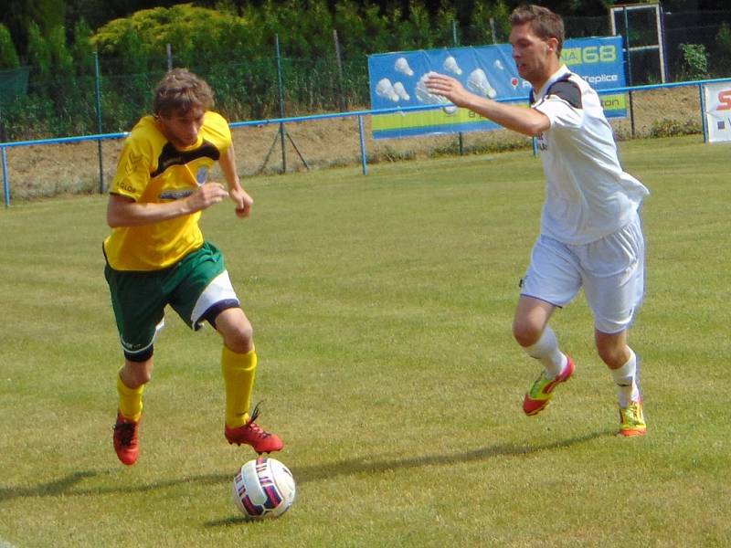 Baník Modlany - Sokol Horní Jiřetín 1:2.