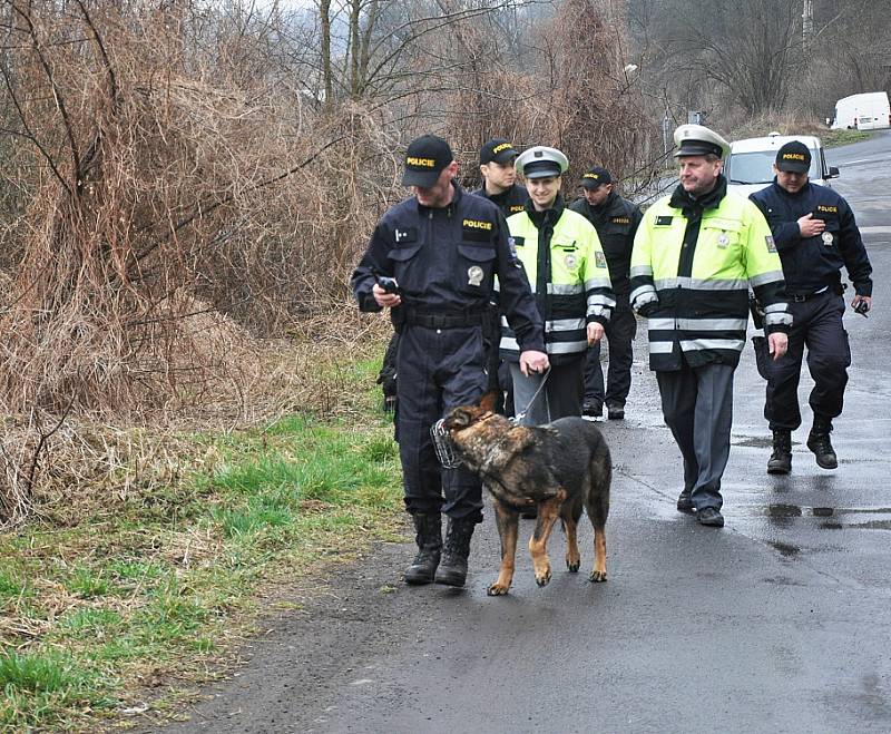 Do pátrání po pohřešovaném seniorovi se zapojily desítky policistů.