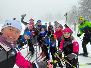 Oddíl běžeckého lyžování TJ Lokomotiva Teplice na soustředění