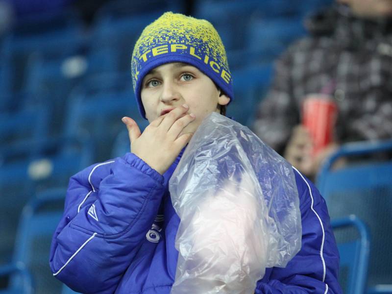 Diváci na fotbale Teplice - Liberec