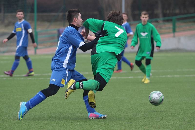 Proboštov - Košťany (v zeleném) 2:1