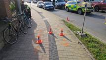 V Horšovském Týně se srazili dva cyklisti.