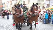 Svatováclavská jízda v Domažlicích.