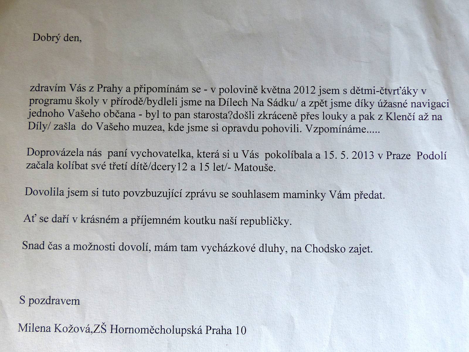 Kolébka u Kozinů v Újezdě má prý ´zaručené´ účinky - Domažlický deník