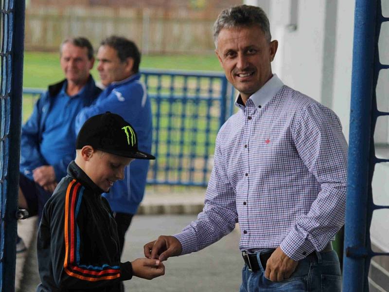 Třetiligové derby mezi FK Tachov a Jiskrou Domažlice.