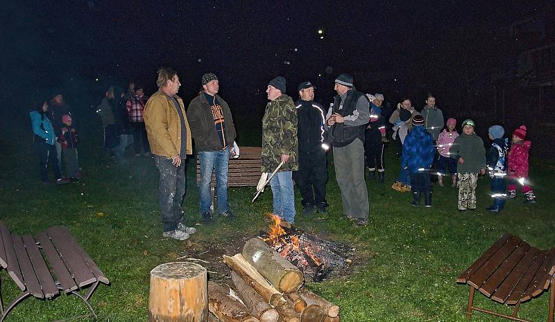 Strašidla vyrazila do terénu v okolí Loučimi