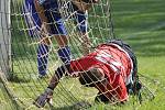 Chodské derby mezi Tlumačovem a Postřekovem.