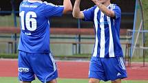 Fotbalisté Jiskry Domažlice ve druhém přípravném utkání hostili 1. FC Karlovy Vary.