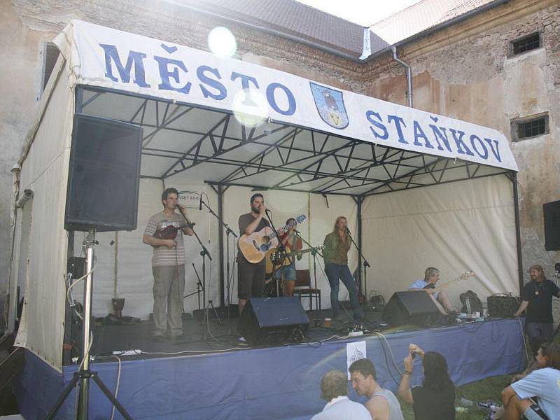 Folkový festival v Čečovicích.