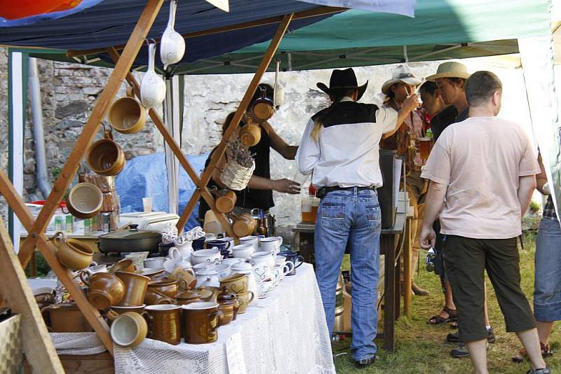 Folkový festival v Čečovicích.