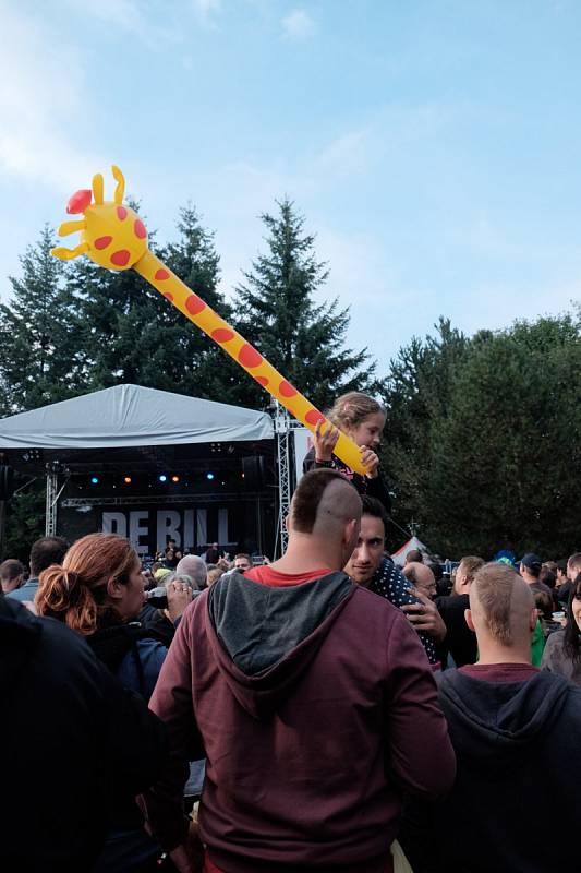 Páteční Chodrockfest v Domažlicích.