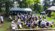 Součástí anenské pouti na Tanaberku byl i koncert slovenského operního pěvce Mateje Vaníka.