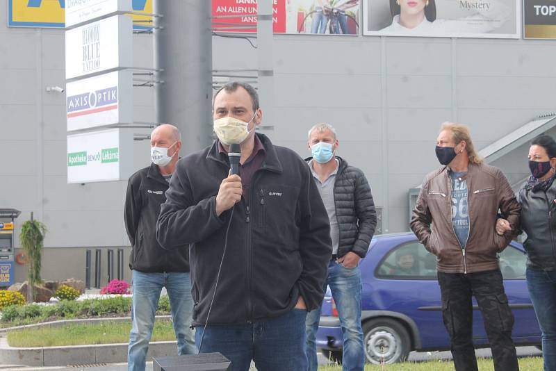 Petiční akce na Folmavě, kterou inicioval Jan Průha.