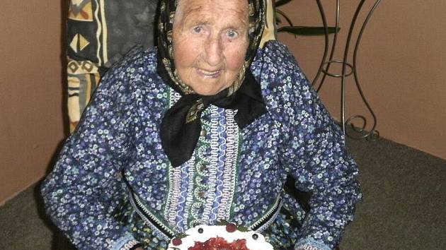 Marie Císlerová ze Starého Klíčova oslavila osmadevadesáté narozeniny.
