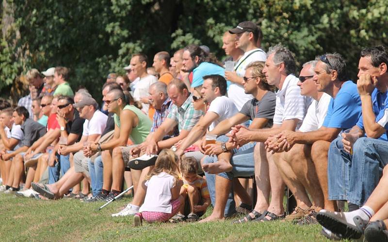 Ze sobotního utkání Jiskry Domažlice s SK Roudnice.