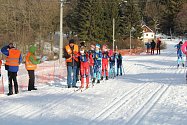 Lyžařská pohádka to byla loni v Caparticích při konání tradičních závodů. Dočkají se sněhové nadílky lyžaři i letos?