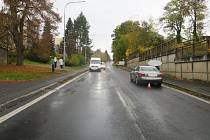 Nehoda se stala ve čtvrtek 23. října ve 13.15 hodin v ulici Prokopa Velikého.