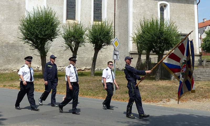 Z poběžovických hasičských oslav.