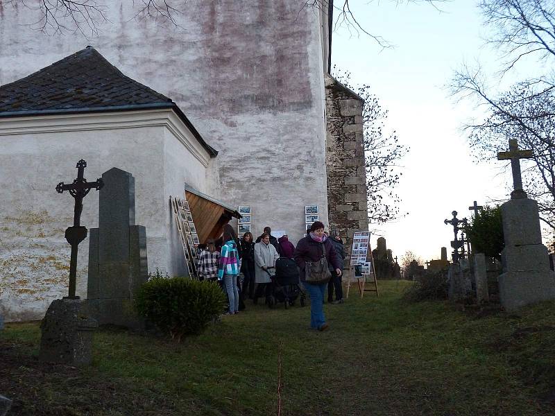 Z benefičního koncertu v kostele sv. Václava v Hoře Svatého Václava.