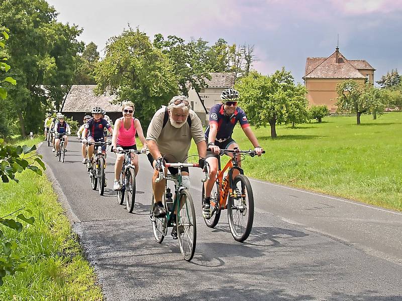 Sokolové na cyklovýletě.Foto: Zdeněk Huspek