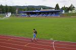 Městský stadion Střelnice v Domažlicích.