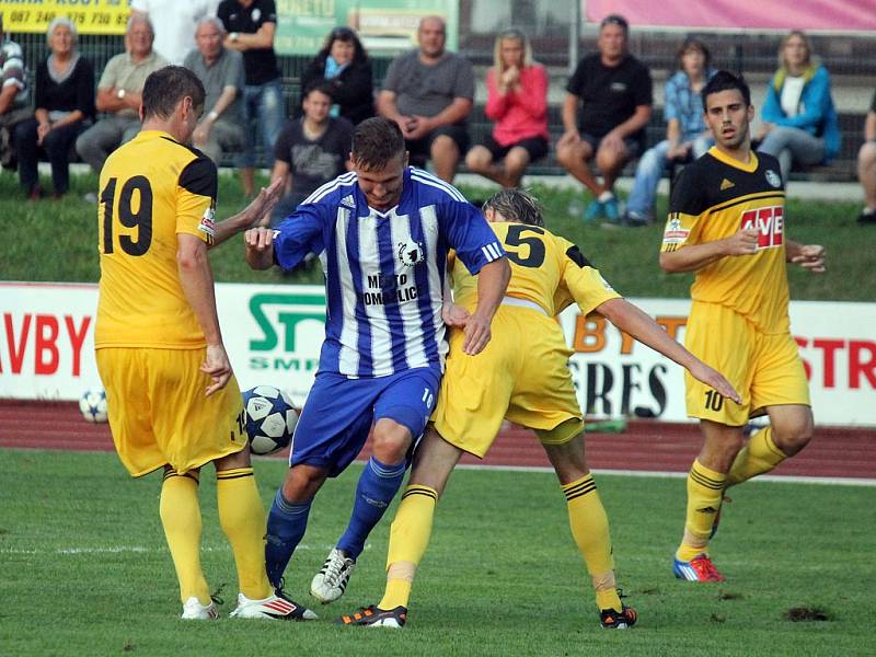 Třetiligová Jiskra Domažlice porazila v penaltovém rozstřelu prvoligové Dynamo České Budějovice a postupuje do 3. kola Poháru České pošty.