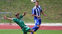 Fotbalisté Jiskry Domažlice ve druhém přípravném utkání hostili 1. FC Karlovy Vary.