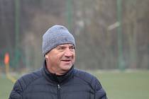 Trenér FK Tachov Jaroslav Pták.
