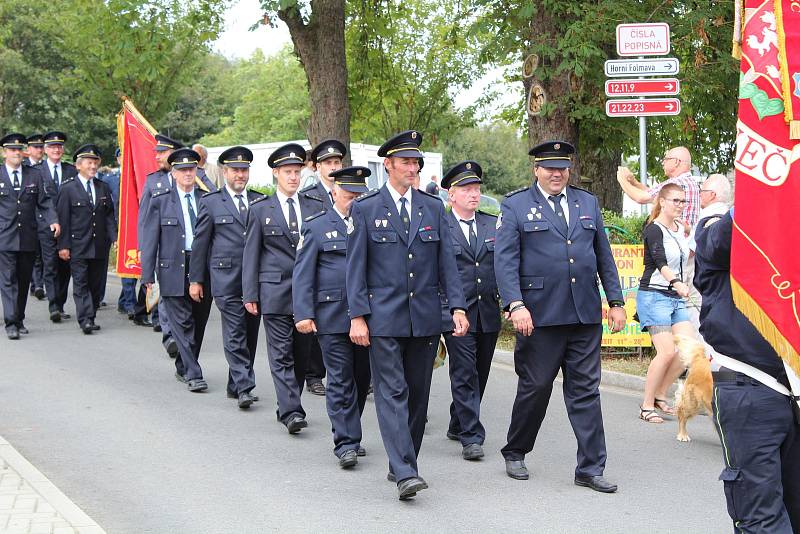 Oslavy 140. výročí založení SDH Folmava