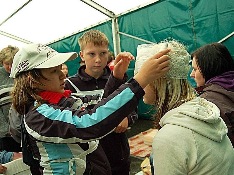 Okresní kolo Dopravní soutěže mladých cyklistů se dnes, ve čtvrtek 14. května, konalo v Domažlicích.