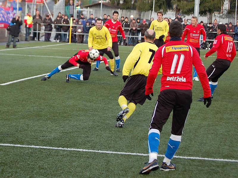 Fotbalový svátek v Domažlicích. Jisrka, lídr divizní skupiny A, se na Střelnici utkala s lídrem Gambrinus ligy Viktorií Plzeň.