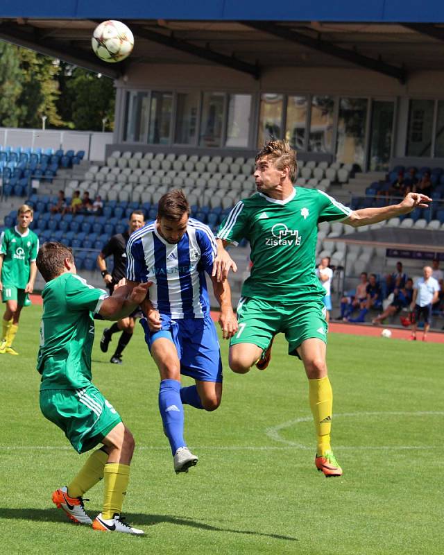 Fotbalisté Jiskry Domažlice ve druhém přípravném utkání hostili 1. FC Karlovy Vary.