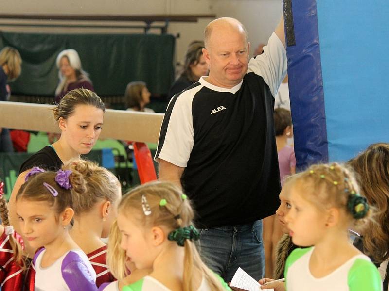 Cena Chodska ve sportovní gymnastice v Domažlicích. 