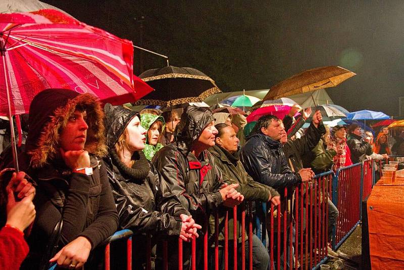 Koncert Olympicu v Tlumačově.